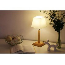 OR 고급스러운 고무나무 캐슬 단스탠드 LED 전구색(노란빛):브라운, 색상