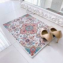 똑소녀 미끄럼방지 다용도 발매트 (국내당일발송), 북유럽풍 페르시안 - 블라썸