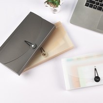 영수증보관함 서류보관함 서류트레이 문서보관 데스크정리함, 브라운