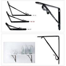 엔틱 벽면 선반 제작 받침 지지대 선반대 HD-28 낱개