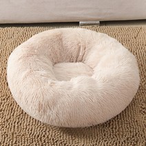 NEW 강아지침대 다용도 고양이침대 소프트 플리스 마약방석 양털원단 대형견방석 40CM-120CM, 베이지