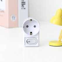 아이정 절전 1구 스위치 멀티탭, 절전1구 화이트, 1개