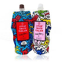 쎄라즈 5분 스퀴드 트리트먼트 오징어먹물 컬러크림 염색약 500g/새치염색전용, 쎄라즈 5분스피드_블랙