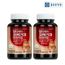 종근당건강 멀티케어 오메가3 프리미엄, 상세페이지참조, 종근당건강 멀티케어 오메가3 프리미엄 2병 6개월분