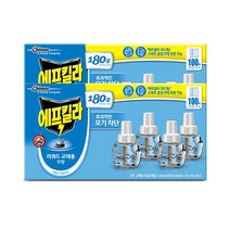 에프킬라 리퀴드 모기약 무향 리필45일 4개 2세트 167065