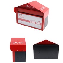 단독 전원주택 철제 우편함 POST BOX 디자인 우체함