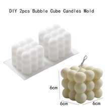 눈사람 2 구멍 고양이 발 촛불 실리콘 DIY 귀여운 아로마 양초 비누 만들기 키 체인 수지 금형 홈 장식, 05 2pcs Big Cube
