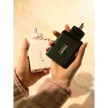 주연테크 캐리밥 120W 4포트 올인원 초소형 PD 고속충전기 USB-C 케이블포함 / PPS / PD3.0 / QC3.0 / 100W 노트북 충전 가능, 캐리밥 120W(PA120) - 블랙