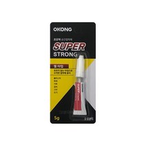 오공 순간접착제 슈퍼스트롱 젤타입 5g, 4개