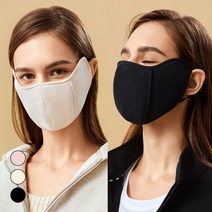 플리스윈터마스크 골프 겨울마스크 방한 방풍 마스크 보온마스크 골프방한마스크 골프, 아이보리