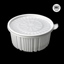 225파이 감자탕용기(중2500ml) 50세트, 50개, 1개