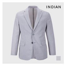인디안 INDIAN 베이지 폴리 셋업 자켓_MIUFAXM3466