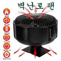 난로써큘레이터 무동력 무선 써큘레이터 에코 스토브 팬 펜 캠핑 난로 선풍기 온풍기 공기 열 순환 기 전도 열풍5 Blades 열 동력 스토브 팬 나무 통나무 버너 벽난로 268