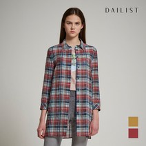 장기장 체크 블라우스_MDBNLWM3441