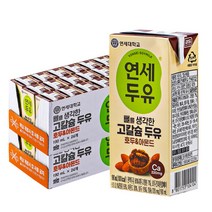 연세대학교 뼈를 생각한 고칼슘 두유 호두&아몬드 190ml 48입