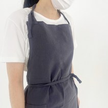 월드클래스 프릴 어린이집 카페 린넨앞치마, 핑크
