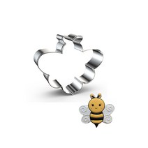 양봉 꿀벌 여왕벌 사육 말벌 상자 벌통 세트 bee 쿠키 커터 beehive 꽃 벌집 꿀 항아리 스테인레스 스틸 쿠키 비스킷 쿠키 커터 금형 for kids f19b