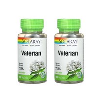 솔라레이 valerian root 발레리안 470mg 100캡슐, 100정, 2개