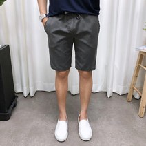 애드매이브 남자 5부 밴딩슬랙스 반바지 2color