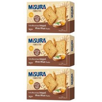 미주라 바삭하고 즐거운 식감 토스트 비스켓 320gX3 보존료 무첨가