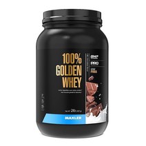 Maxler 100% 골든 유청 1회 제공량당 프리미엄 단백질 파우더 22g 고단백질 저지방 저탄수화물 완벽한 아미노산 프로필 리치 초콜릿 0.9kg2파운드 USA 미국, Milk Chocolate, 5 Pound (Pack of 1)