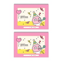 카카오프렌즈 스케치북 18매, 어피치x2권