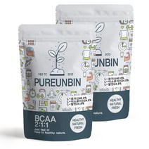 푸른빈 BCAA 아미노산 2:1:1, 2개, 300g