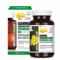 어바틀 감마리놀렌산 달맞이꽃종자유 식약처 식약청 인정 인증 해썹 haccp 4가지 기능성 비타민e 1일 2캡슐 미국 직수입 혈중 콜레스테롤 개선 피부상태 건강 기능식품, 180캡슐X1개