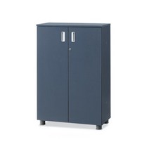 한성 토파스 국산 디셀책장 3단 올문장, 블루