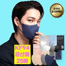 참존 의약외품 장나라마스크 공산품 톤업핏 중형 대형 25매 50매 화이트 블랙 그레이 살색 파란색 네이비 코랄 세부리형 김안서리는 옆광대 마스크, 공산품 톤업핏 네이비 25매 대형