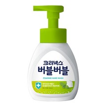 크리넥스 버블버블 핸드워시 용기 250ml 힐링그린향, 상큼향