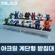 엠블럭 아크릴계단형받침대 1층 2층 3층 4층 5층 - 넨도로이드 소니엔젤 건담컨버지 건담 피규어 진열대 계단식받침대 장식대 소품거치대 아크릴매대 아크릴진열대 아크릴거치대, 06번-2층, A_6cm