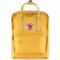 피엘라벤 칸켄 클래식 Kanken Classic (23510) - Ochre Chess pattern, Ochre/Chess Pattern/One Size