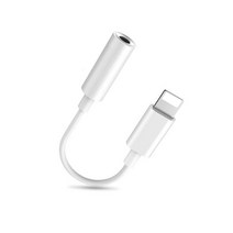 보챙 아이폰 3.5mm 이어폰 젠더 어댑터, 1개, 화이트