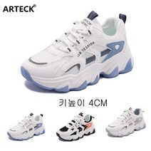 ARTECK®여성 운동화 패션 통굽 운동화 메쉬 통기 스니커즈