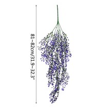 2.3m 꽃 화환 인공 끈 나뭇잎 실크 사쿠라 벚꽃 아이비 덩굴 홈 가든 웨딩 아치 장식, G05 vine