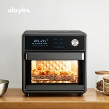 컨벡스오븐 15L 제과 제빵 베이킹 오븐 올인원 에어프라이어 가정용 미니 전기 업소용, [01] 미국, [02] Rock Black15L