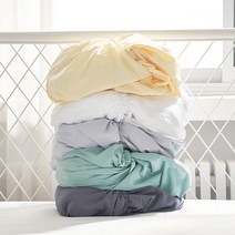 윤스홈 파스텔 워셔블 이중 방수 매트커버 퀸 5colors
