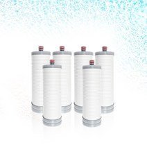 물도깨비 3중구조 리필 필터 6개 녹물 염소 제거