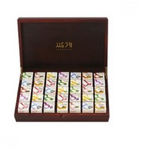 추석 쌍계명차 큐브우드세트35 상황버섯 우엉 덖음세작 유자 도라지 국화 매화그린티