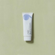 제이큐 선크림 선케어 자외선차단제 더콤마 마일드 PA+++ SPF50+ 2개