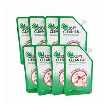 엠제이케어 휴대용 미니 손세정제 핸드크린겔 50ml, 8개