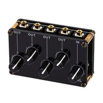 라이브 스튜디오 녹음 미니 4 채널 스테레오 라인 믹서 4in1out 저잡음 작고 정교한 패시브, [01] TM400, 01 TM400