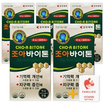 조아제약 조아바이톤 15포 기억력 지구력 증진 + 패밀리즈 비타민C
