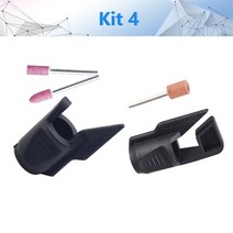 전동공구부품 로타리 공구 액세서리 2 개 그라인딩 로케이터 보호 커버 팬 가정용 목공 수공구에 사용, [04] Kit4, Kit4