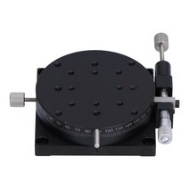 수동 회전 리니어 스테이지 슬라이딩 테이블 튜닝 360 ° 마이크로미터 Dia80mm RB-A80 부품, 한개옵션0