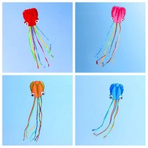 카이트 스포츠연 큰 문어 연 플라이 나일론 weifang 공장 휠 도보 하늘 야외 재미 라인 릴 낚시릴, 600cm Kite 100m line