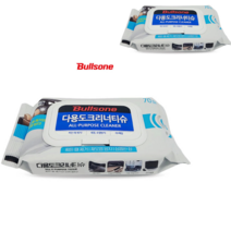 로하니샵 불스원 차량 다용도 크리너티슈 2개 세트