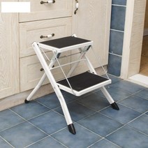 캠핑 캠핑카 카라반 발판 계단 접이식 트렁크 차박 야외 휴대 용 2단 3단 가벼운 작업 하비리아, B