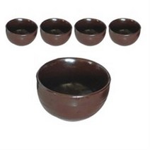 옹기 막걸리잔, 잔만5개 구매